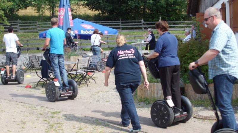 Rhönroller (Marke Segway) Touren & Parcour