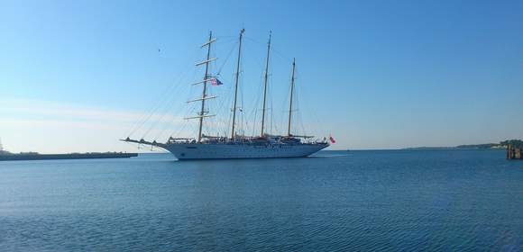 An Bord einer der schönsten Segelschiffe der Welt