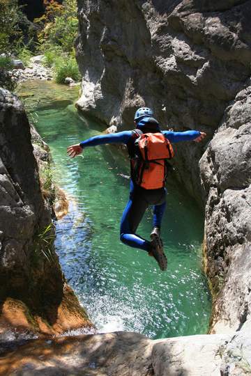 Canyoning, Rafting, White Water Rafting, Sprünge, Schlucht