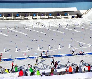 Wintersport in Oberehofer Sportstätten