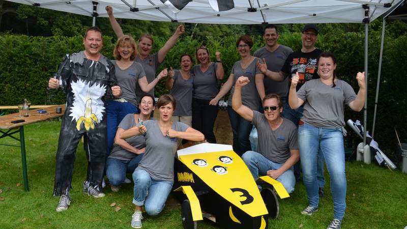 Seifenkistenrennen – spannendes Teambuilding