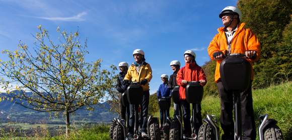 Mit dem Gelände-Segway auf Abwegen