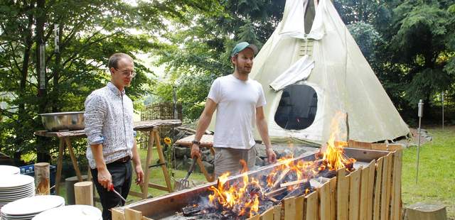 Grill & Feuer