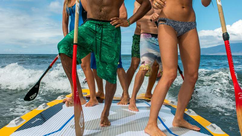 XXL SUP Teamevent XXL SUP Challenge für Firmen im Raum München
