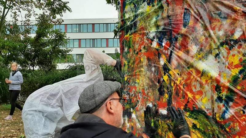 LivePainting – ein Kunstwerk entsteht live