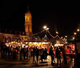 Weihnachtsmarkt Eisenach Eisenach, Leuchten, Lichter, Markt