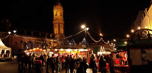 Eisenach, Leuchten, Lichter, Markt