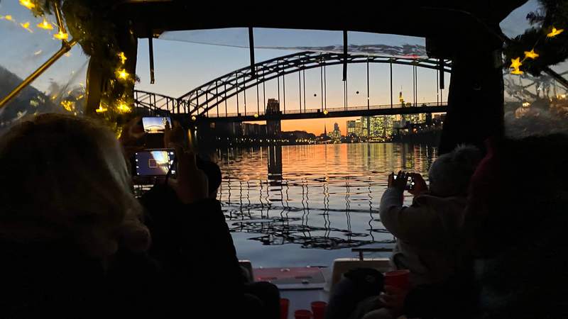 Glühweinausfahrt in Frankfurt Weihnachtsfeier