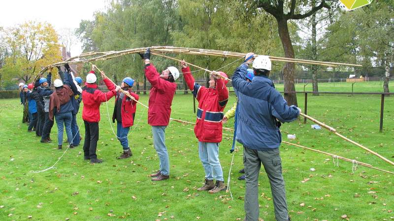 Turmbau: Team-Building mal anders