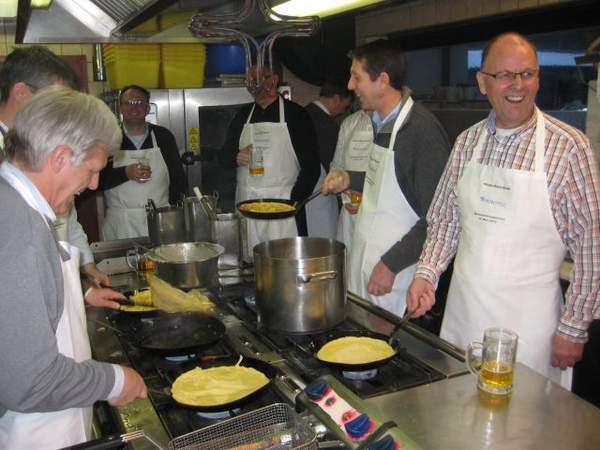 Teamkochen als Weihnachtsfeier