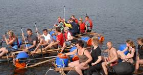 Teambuilding Floßbau