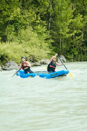 Kanutour auf der Isar