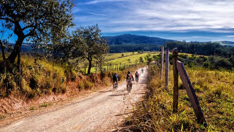 Mountainbike-Tour um den Blomberg