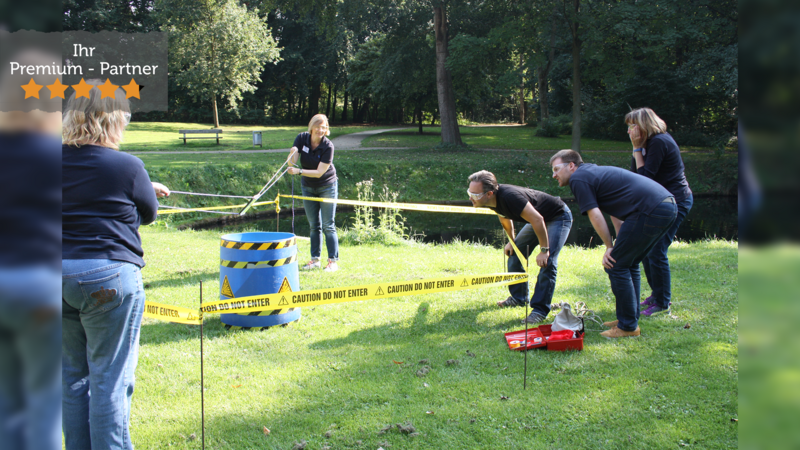 TeamEvent mit Bombenentschärfung