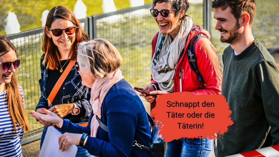 Krimi-Trails Teamevent Täter überführen