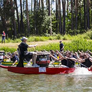 Drachenboot Teamevent als Idee für Ihren Betriebsausflug