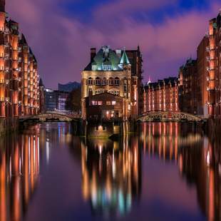 Speicherstadt in Hamburg Die Speicherstadt in der Hansestadt Hamburg ist ein Muss bei jedem Besuch