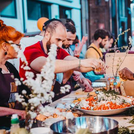 Die mobile Küche zum gemeinsamen Kochen