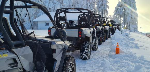 Winter Quad Teambuilding-Safari Fuchsjagd