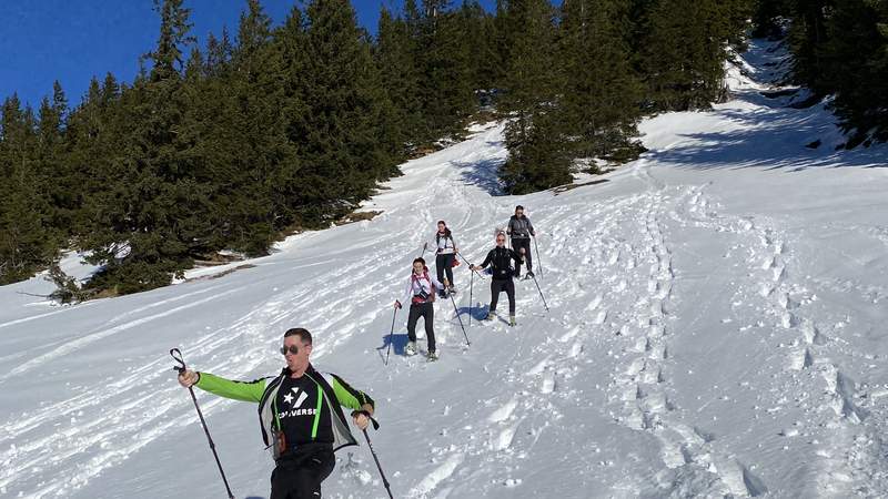 Team-Event Schneeschuhwander-Klassiker Allgäu