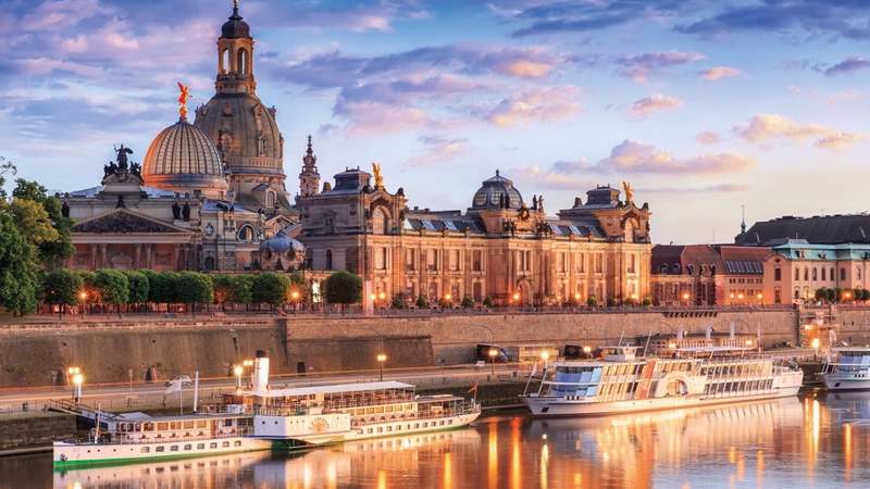Kurzreise mit Dampfschifffahrt in Dresden