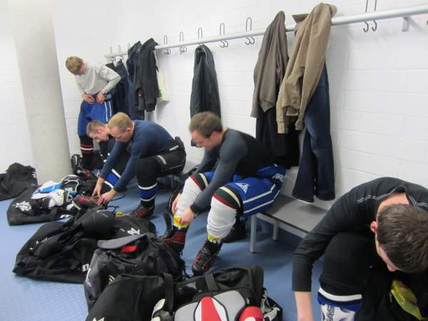 Eishockey Training Team Teambuilding