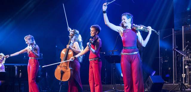 LA FINESSE Crossover Streichquartett BeetCDC Beethoven meets AC/DC