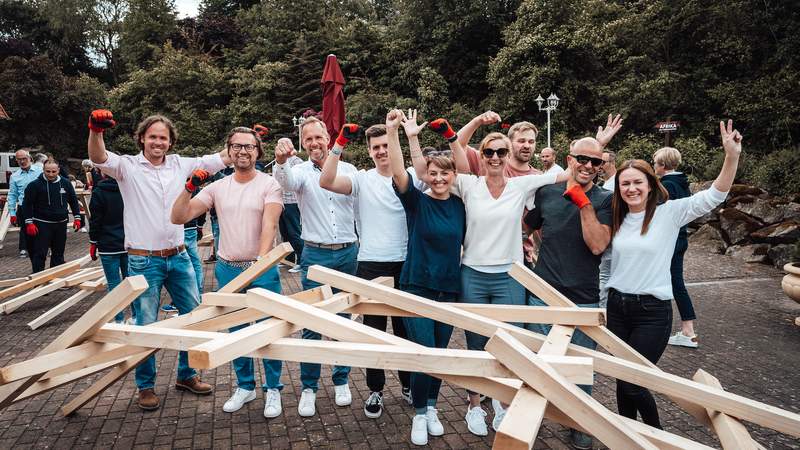 Teambuilding Brückenbau
