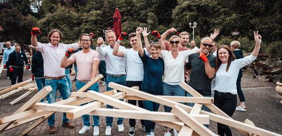 Teambuilding Brückenbau