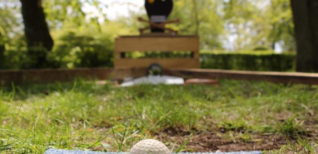 Selfmade Minigolf