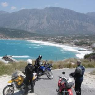 Motorradfahren auf Kreta