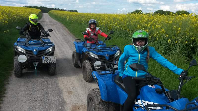 Quadtour 2-4 Std. Jagsttal / Heilbronn
