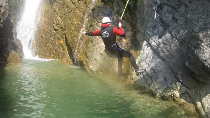 Cayoning mit BBQ im Ötztal oder am Gardasee