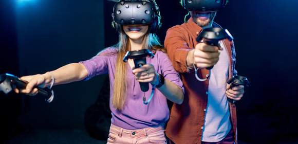 Virtual Reality Unterhaltung auf Ihrem Event