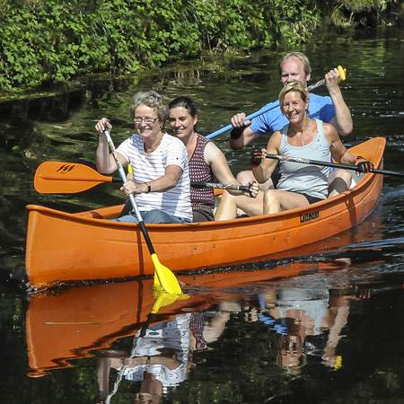 paddeln auf der Niers, Bootstour Niers, Niers, paddeln, Paddelpauschale