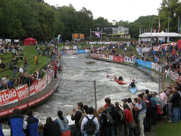 Olympia-Event im Wildwasser