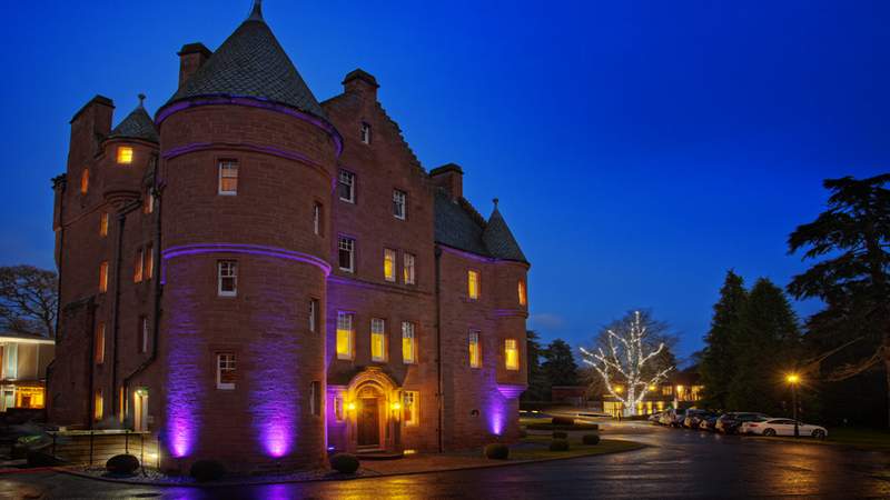 Fonab Castle Fünf Sterne Castle Hotel Perthshire