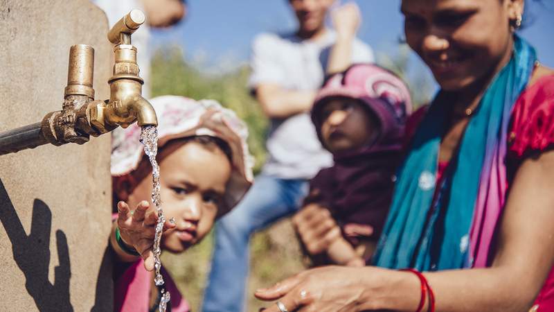 Wasser für alle, alle für Wasser.