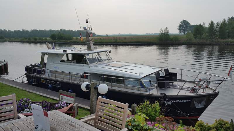 Strategieklausur auf Motoryacht, Niederlande