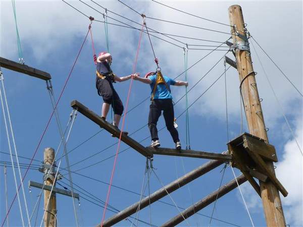 Teamevent mit Quadfahren, Bogenschießen...