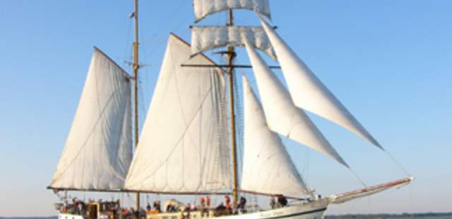 Segelschoner Weisse Düne