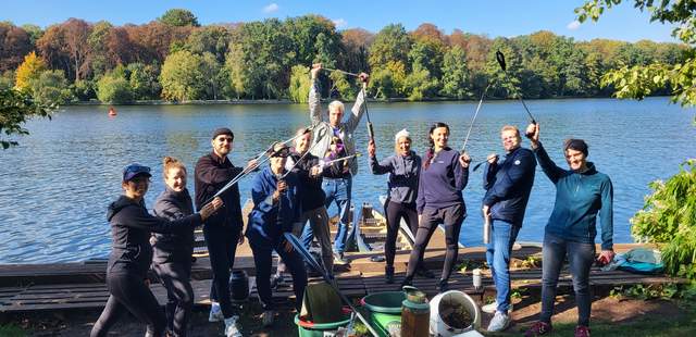 Cleanup Kanutour in Berlin