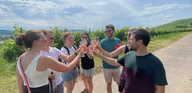 Frohnatour_Hirschfeld_2 Geocaching Weinprobe Heilbronn – Teamevent