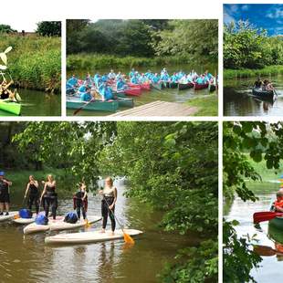 Kanufahren, SUP und Kajak im Naturpark Dümmer