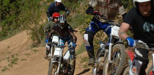 Motorrad Trial Gelände Event Erlebnis Motorrad Trial Gelände Event Erlebnis