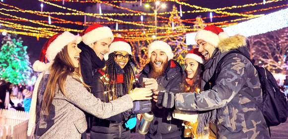 Outdoor Firmen Weihnachtsfeier