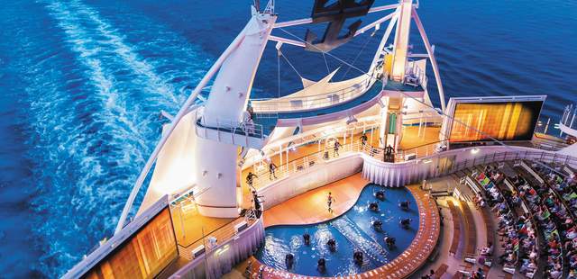 Aqua Theater, Royal Caribbean Tagung auf dem Kreuzfahrtschiff