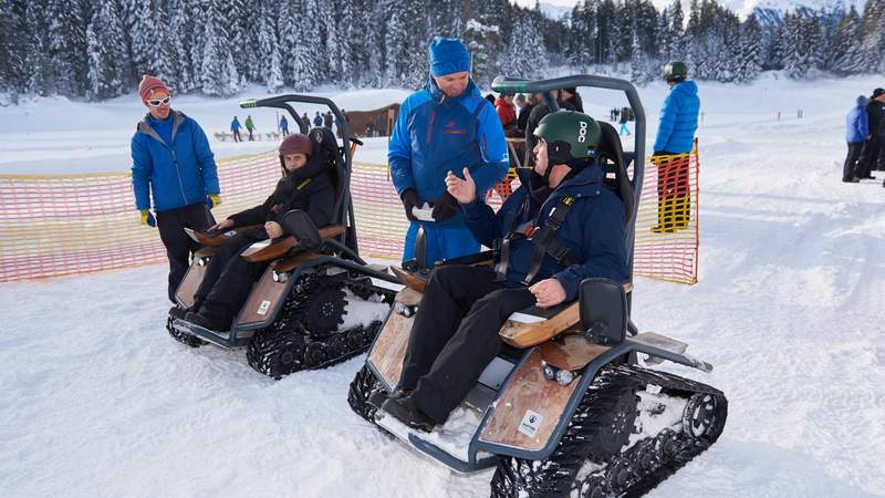 Kitzbühel-Incentive im Schnee