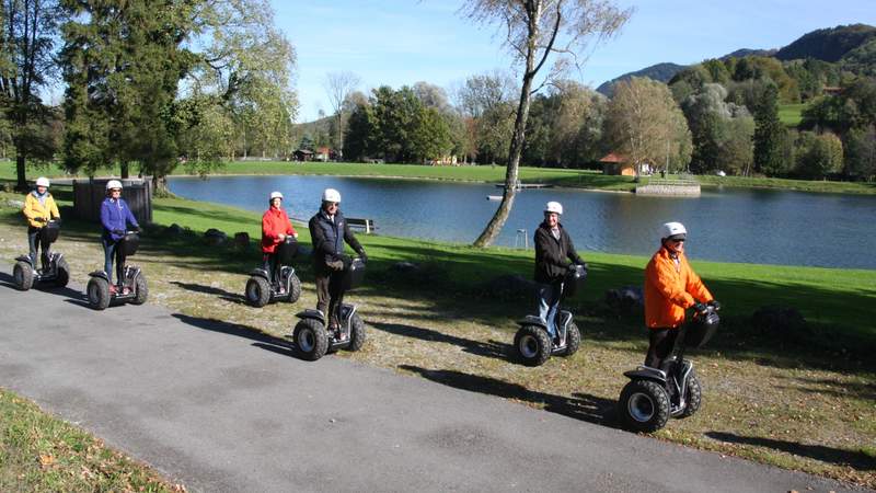 Mit dem Gelände-Segway auf Abwegen