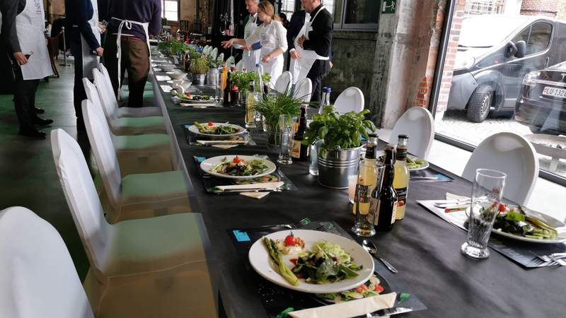 Team-Kochen im Restaurant Pfaffenwinkel